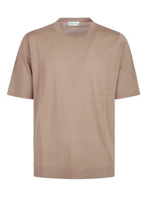 Tee made from RyderTex knitted fabric, product cutout on a neutral background.