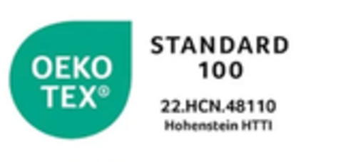 OEKO-TEX Standard 100 certification mark